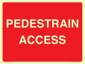 PEDESTRAIN ACCESS